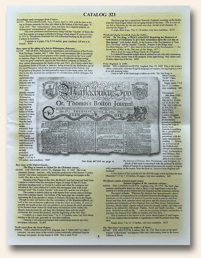 History's Newsstand Blog